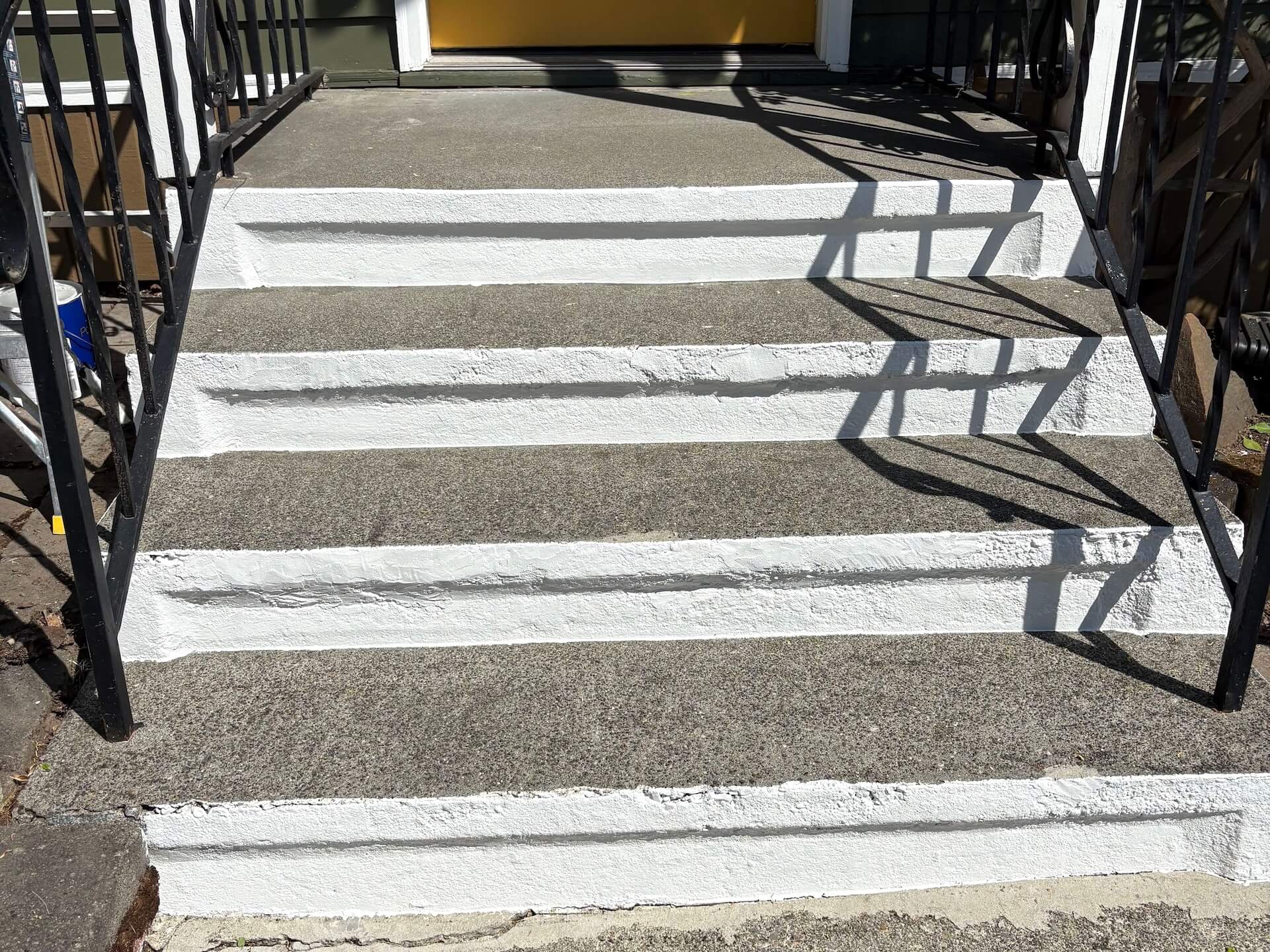 potters house lead safe painting project exterior home steps after